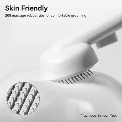 Kattenborstel voor Lange en Korte Haren - Ergonomisch Ontwerp voor Gezonde Vacht en Massagefunctie