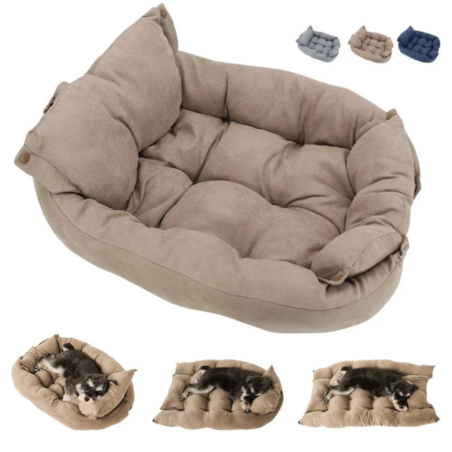 Multifunctioneel Honden- & Kattenbed 3-in-1