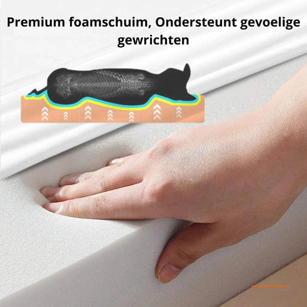 Luxe Orthopedisch Hondenbed van Geheugenfoam – Waterdicht & Wasbaar Hondenbed