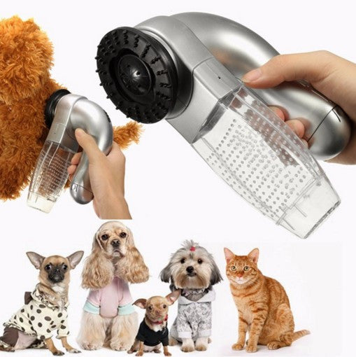 Aspiradora inalámbrica FurVac para pelo de mascotas | Cepillado instantáneo sin pelo | Compacta y ligera | Para perros y gatos | Fácil vaciado | Funciona con pilas