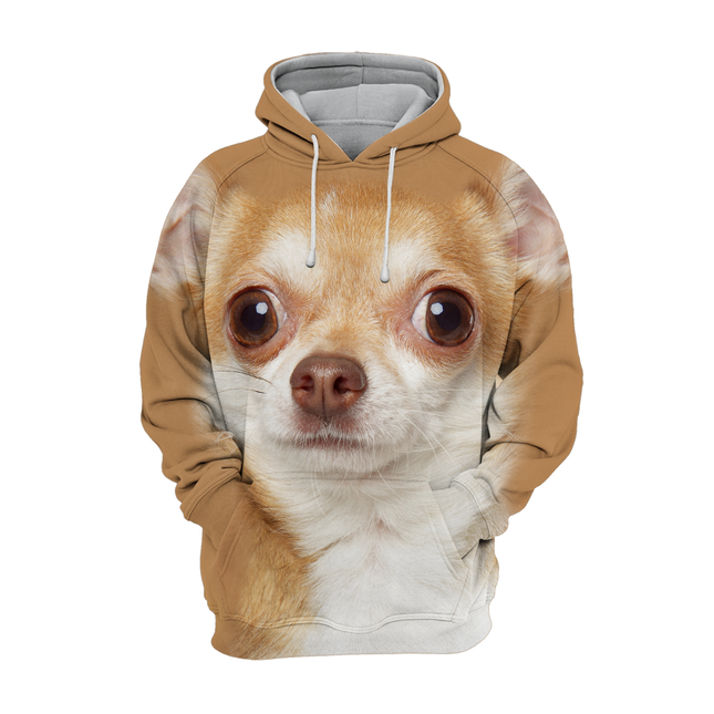 Chihuahua Print Trui | Zachte Polyester Katoen Mix | Verkrijgbaar in Maten XS tot 4XL | Comfortabele Pasvorm voor Dierenliefhebbers