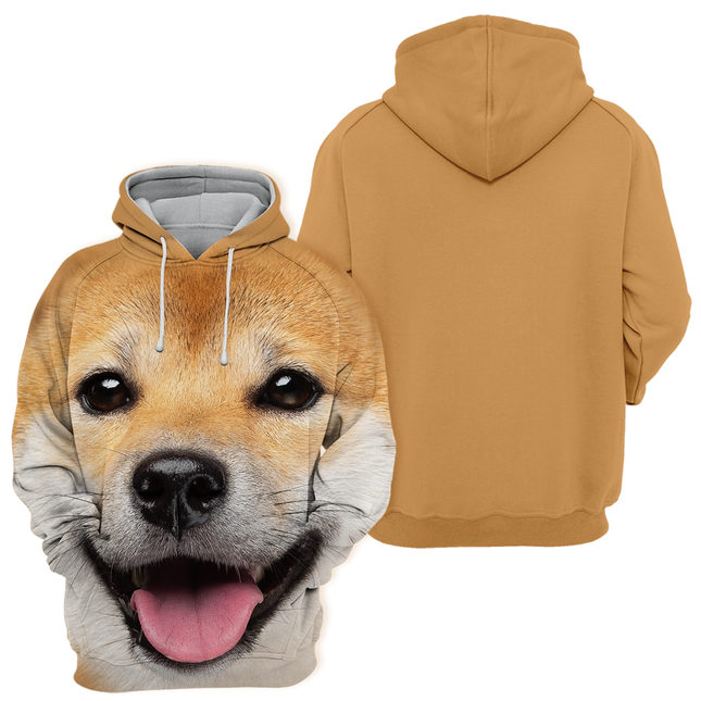 Unisex Trui Met Hondenthema | Shiba Inu Anime Print | Comfortabele Katoenmix | S-4XL | Casual Dierenliefhebbers Cadeau
