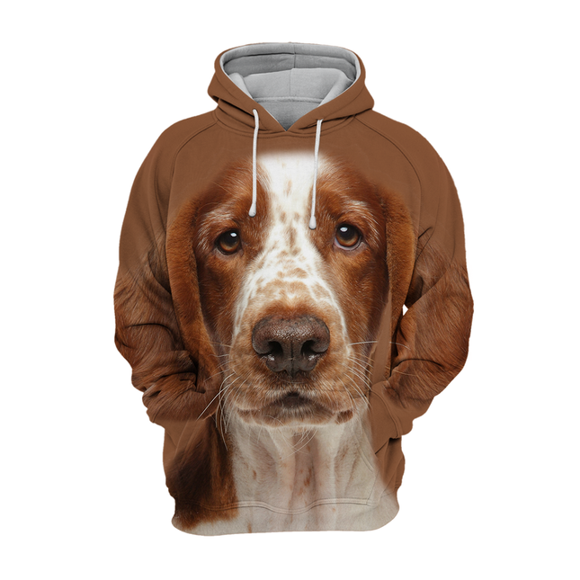 Welsh Springer Spaniel Design | Comfortabele Unisex Trui | Zachte Polyester-Katoen Mix | Diverse Maten | Ideaal voor Casual Dagen