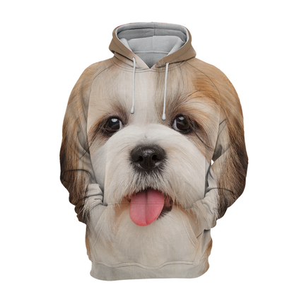 Hoodie voor Liefhebbers van Shih Tzu | Hondenprint | Maten S-4XL | Comfortabel & Duurzaam