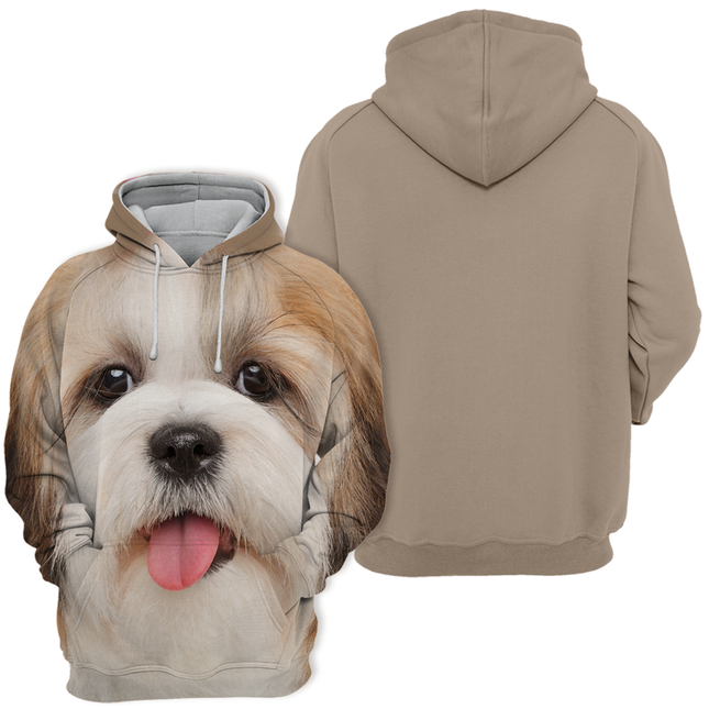 Hoodie voor Liefhebbers van Shih Tzu | Hondenprint | Maten S-4XL | Comfortabel & Duurzaam