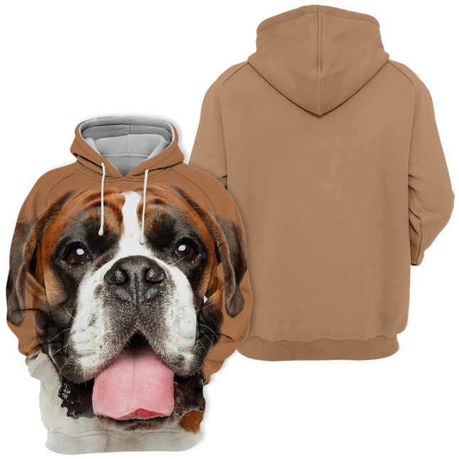 Dierenliefhebbers Trui | Zachte Katoenmix | Boxer Patroon | Unisex | Maten S-4XL