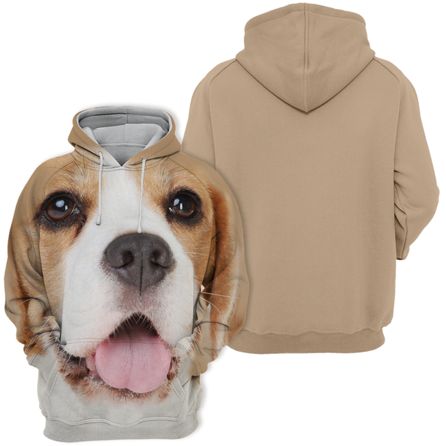 Comfortabele Dierenliefhebbers Hoodie | Polyester Katoen Mix | Beagle Ontwerp | Beschikbaar in Maten S-4XL | Premium Kwaliteit | Zachte Stof | Perfect voor Elke Gelegenheid | Hoogwaardige Grafische Print