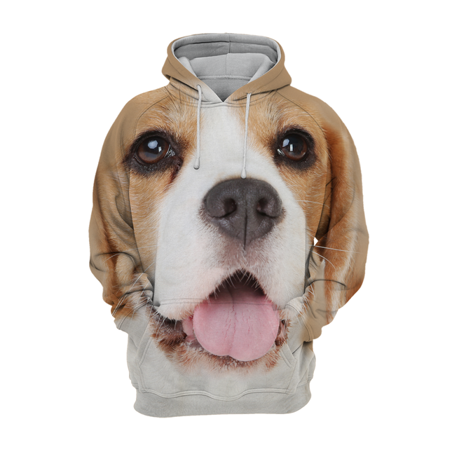 Comfortabele Dierenliefhebbers Hoodie | Polyester Katoen Mix | Beagle Ontwerp | Beschikbaar in Maten S-4XL | Premium Kwaliteit | Zachte Stof | Perfect voor Elke Gelegenheid | Hoogwaardige Grafische Print