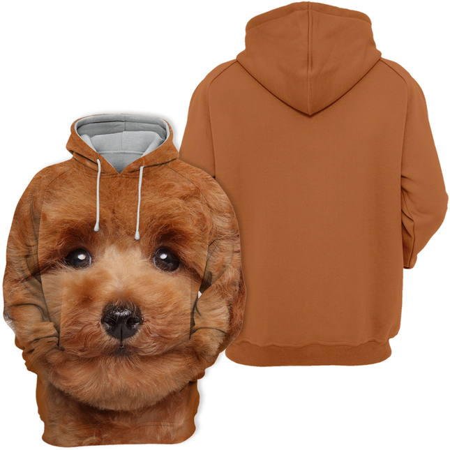 Unisex Sweatshirt | Leuke Toy Poedel Print | Verschillende Maten | Comfortabel en Duurzaam | Gelegenheidsgeschikt | Polyester en Katoen Mix | Zacht en Elastisch | Kleurrijke Hoge Resolutie Print