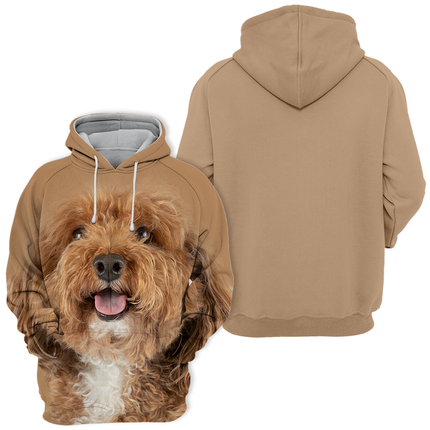 Unisex Hoodie voor Hondenliefhebbers | Voor Bichon en Poedel Mix | Comfortabele Polyester-Katoenmix | Maat S-4XL