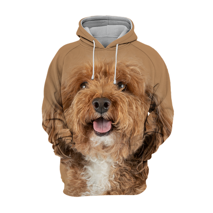 Unisex Hoodie voor Hondenliefhebbers | Voor Bichon en Poedel Mix | Comfortabele Polyester-Katoenmix | Maat S-4XL