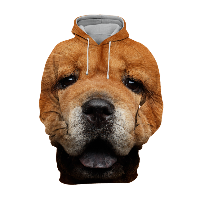 Unisex Hoodie | Chow Chow Inspiratie | Zachte Stoffen | Diverse Maten | Grafisch Ontwerp van Hoge Kwaliteit | Comfortabele Pasvorm voor Dierenliefhebbers