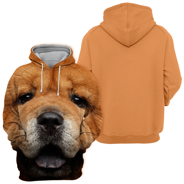 Unisex Hoodie | Chow Chow Inspiratie | Zachte Stoffen | Diverse Maten | Grafisch Ontwerp van Hoge Kwaliteit | Comfortabele Pasvorm voor Dierenliefhebbers