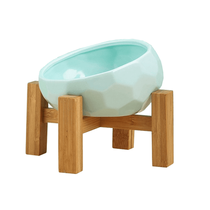 KeraBite keramische voerbak voor hond of kat | Hygiënisch en knoeivrij | Gemakkelijk schoon te maken | Modern en stijlvol design