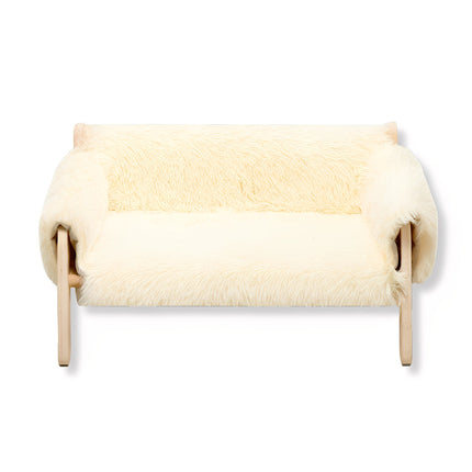 SnugLift | Podwyższone legowisko dla zwierząt, drewniane | Wygodnie składane nad ziemią | Trwałe meble dla zwierząt