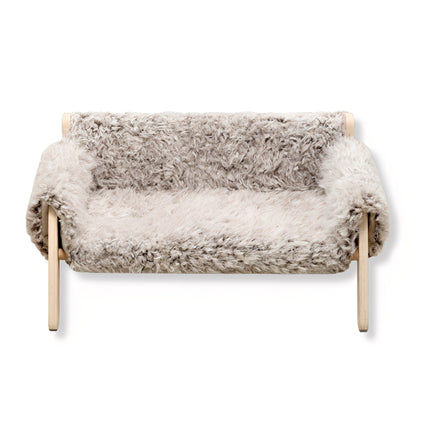 SnugLift | Podwyższone legowisko dla zwierząt, drewniane | Wygodnie składane nad ziemią | Trwałe meble dla zwierząt