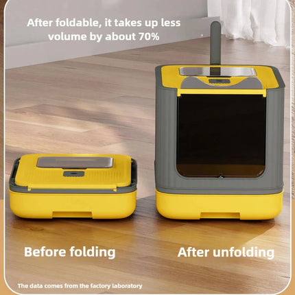 Spatwaterdichte Gesloten Kattenbak