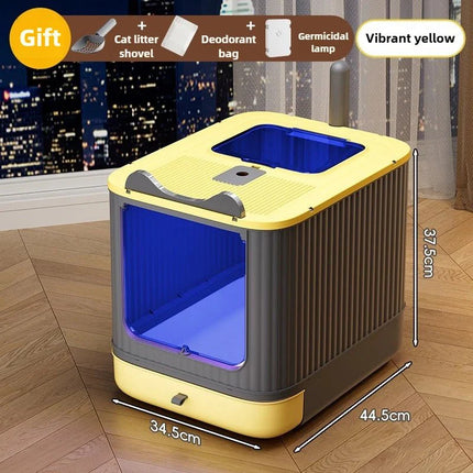 Spatwaterdichte Gesloten Kattenbak