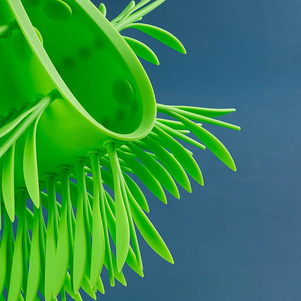 NaturePaws | Siliconen Gras Voerbakje voor Huisdieren | Realistisch Grasontwerp | Antislip Zuignappen | Gemakkelijk Schoon te Maken | Duurzaam en Voedselveilig Materiaal