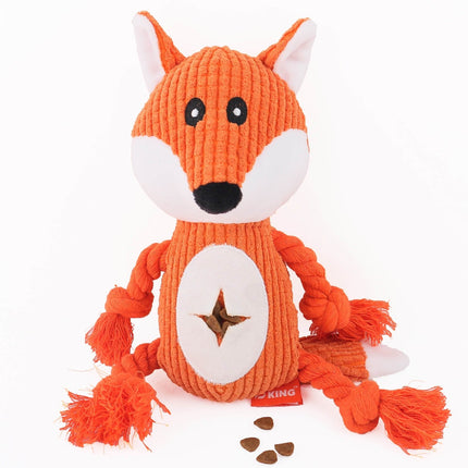 Kauwspeeltje voor honden | Stevige knuffelbeer van duurzaam polyester | Ideaal voor sterke kauwers | Zacht & rijk ontwerp | Stressvermindering