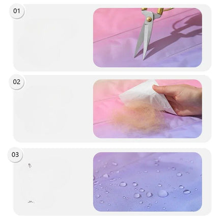 Regenboog Huisdier Koelmat | Innovatieve Geltechnologie | Veilig en Duurzaam | Makkelijk Schoon te Maken | Lichtgewicht en Draagbaar | Comfort voor Warme Dagen