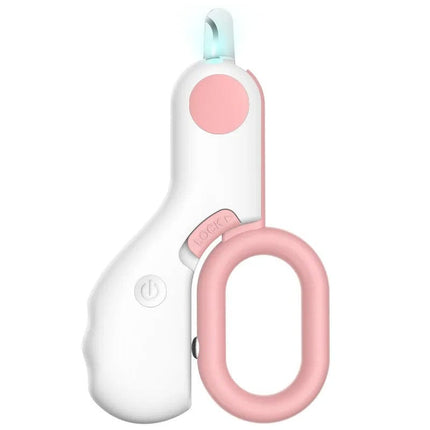 PetCare nagelknipper voor huisdieren met LED-licht | Veilig en nauwkeurig nagels knippen voor hond en kat | Comfortabele grip | Roestvrijstalen bladen