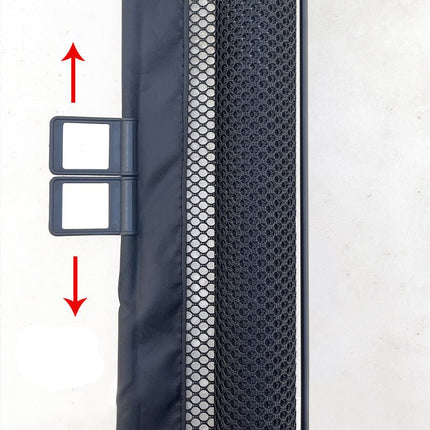 Veiligheidsnet voor Huisdieren - Flexibel Zwart Polyester Mesh - Eenvoudig te Installeren en Ruimtebesparend