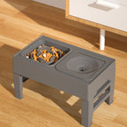 Szary | Miska na jedzenie spowalniająca