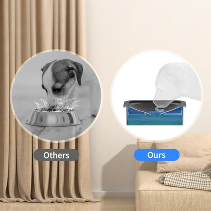 Regulowany podajnik karmy dla psów i kotów ze stali nierdzewnej | Wysokość 9-29 cm | Zabezpieczenie przed przewróceniem i składany | Czarno-szary | Łatwy w czyszczeniu | Idealny dla zwierząt | Nadaje się do automatycznego karmienia