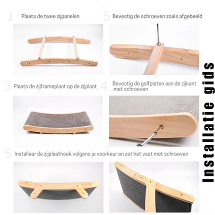 Vicky Krabplek | Luxe Rust-en Krabplek voor Katten | Stijlvol en Duurzaam Design
