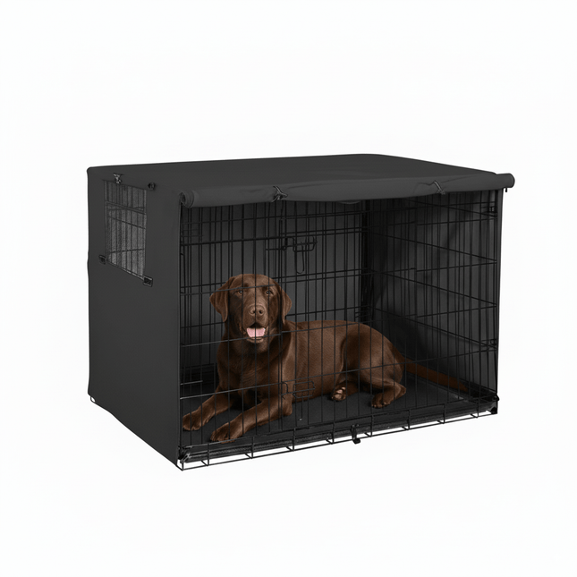 Copertura impermeabile per trasportino per cani in tessuto Oxford - Antivento, pieghevole e traspirante per cani di grossa taglia