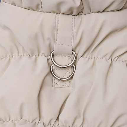 Soft Lined Coat for Dogs and Cats | Winter Coat with Warm Lining | Ideal for Small Breeds | Suitable for Autumn and Winter | Available in Pink, Blue, and Khaki | Comfortable Fit